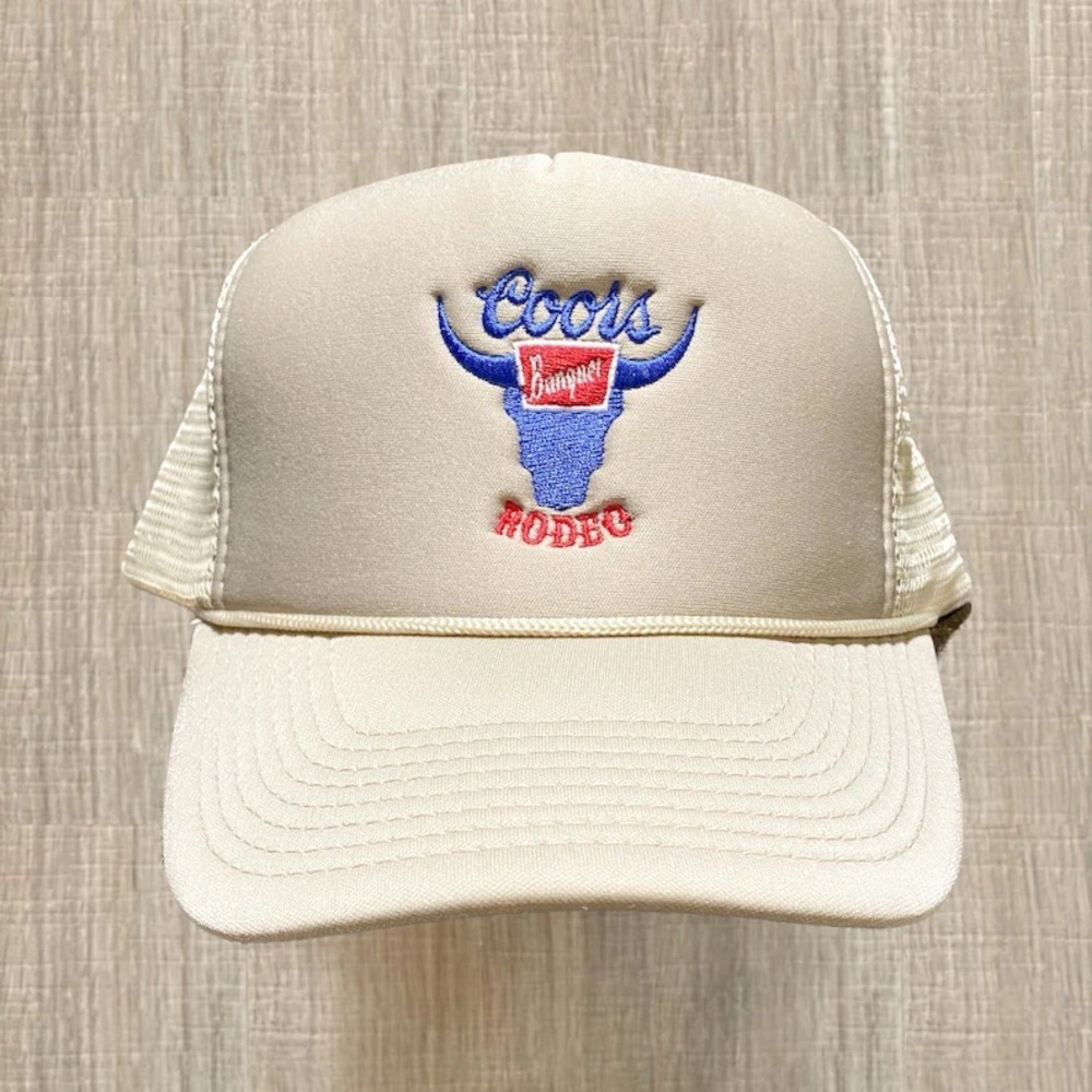 Coors Rodeo Trucker Hat snap back
